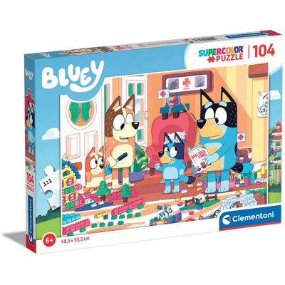 Clementoni Bluey 104-Teile Puzzle - Kinderspiel Clementoni Bluey 104-Teile Puzzle - Kinderspiel