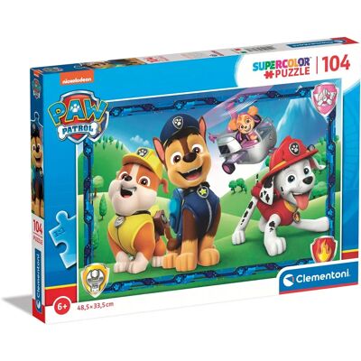Puzzle Pat’Patrouille Clementoni - 104 pièces - Puzzle pour enfants Puzzle Pat’Patrouille Clementoni - 104 pièces - Puzzle pour enfants