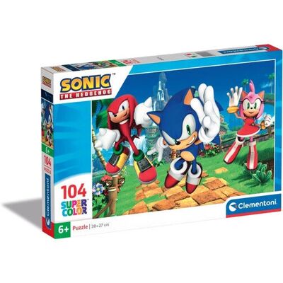 Clementoni Sonic Palapeli - 104 palaa - Lasten palapeli Clementoni Sonic Palapeli - 104 palaa - Lasten palapeli