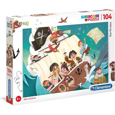 Clementoni Pirates Puzzle de 104 pièces - Puzzle Clementoni Pirates Puzzle de 104 pièces - Puzzle
