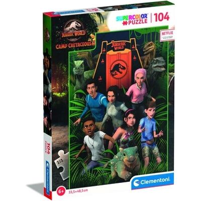 Clementoni Jurassic World Camp Cretaceous Puzzle 104 - Puzzle Clementoni Jurassic World Camp Cretaceous Puzzle 104 - Puzzle