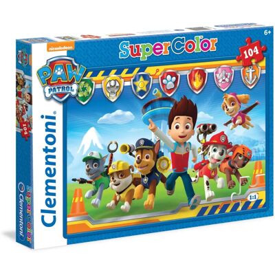 Clementoni Modèle 27945 Puzzle - Paw Patrol - 104 Pièces - Publicité Clementoni Modèle 27945 Puzzle - Paw Patrol - 104 Pièces - Publicité