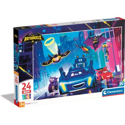 Clementoni Batman Maxi Batwheels 24-teilige Puzzle - Puzzle für Kinder Clementoni Batman Maxi Batwheels 24-teilige Puzzle - Puzzle für Kinder