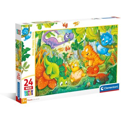 Clementoni Dinos Happy Oasis Maxi Puzzle - Puzzle Clementoni Dinos Happy Oasis Maxi Puzzle - Puzzle
