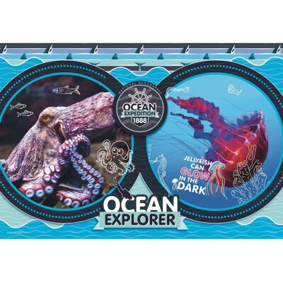 Clementoni 29205 Puzzle Océan - Puzzle - Publicité Clementoni 29205 Puzzle Océan - Puzzle - Publicité