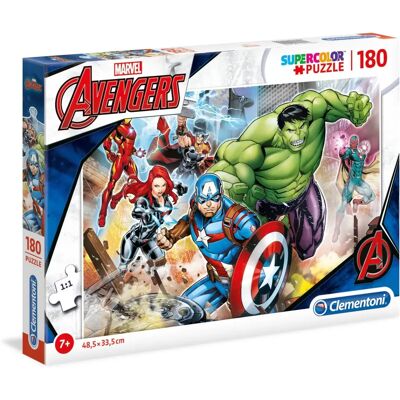 Clementoni 29295 Marvel Avengers Puzzle - 180 Pieces Clementoni 29295 Marvel Avengers Puzzle - 180 Pieces