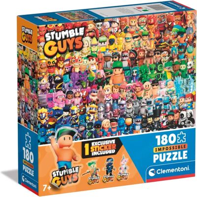 Clementoni Puzzel 180 Stukjes - Stumble Guys Clementoni Puzzel 180 Stukjes - Stumble Guys