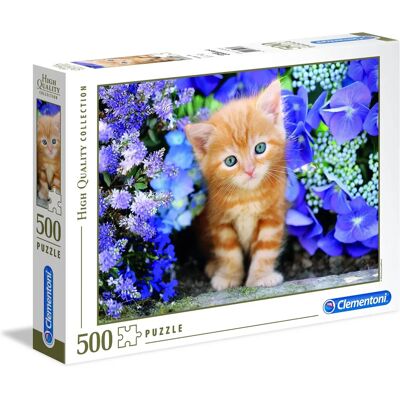 Clementoni Ginger Cat High Quality Jigsaw Puzzle - 500 Pieces Clementoni Ginger Cat High Quality Jigsaw Puzzle - 500 Pieces