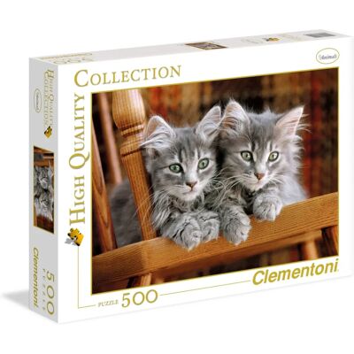 Clementoni Kiscicák Magas Színvonalú Puzzle - Fauna Clementoni Kiscicák Magas Színvonalú Puzzle - Fauna