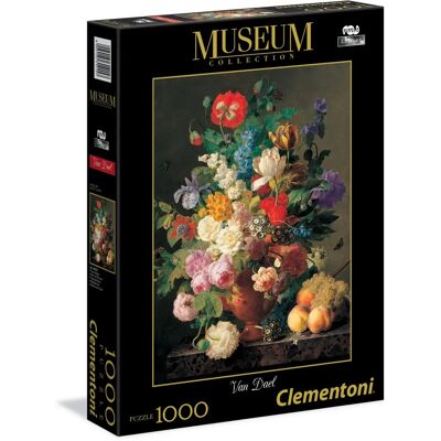 Clementoni Van Dael - Puzzle Vase de Fleurs - 1000 Pièces - Publicité Clementoni Van Dael - Puzzle Vase de Fleurs - 1000 Pièces - Publicité