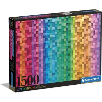 Puzzle Collection Pixel Clementoni - Puzzle - 1500 Pièces - Publicité Puzzle Collection Pixel Clementoni - Puzzle - 1500 Pièces - Publicité