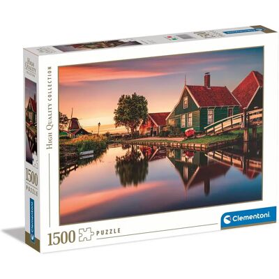 Quebra-cabeça Clementoni Zaanse Schans de 1500 Peças - Puzzle Quebra-cabeça Clementoni Zaanse Schans de 1500 Peças - Puzzle