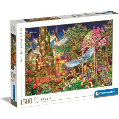 Clementoni 31707 Woodland Fantasy Garden 1500 Pieces Puzzle - Jigsaw for Adults Clementoni 31707 Woodland Fantasy Garden 1500 Pieces Puzzle - Jigsaw for Adults