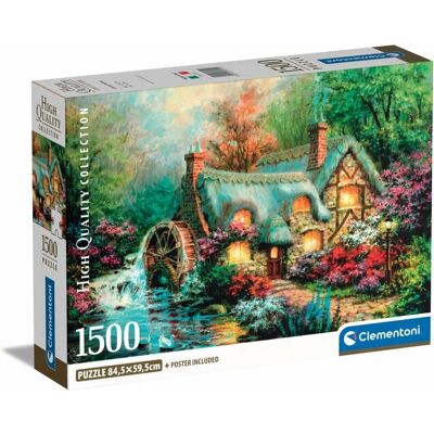 Collection de Haute Qualité Clementoni Country Retreat - Puzzle 1500 pièces Collection de Haute Qualité Clementoni Country Retreat - Puzzle 1500 pièces