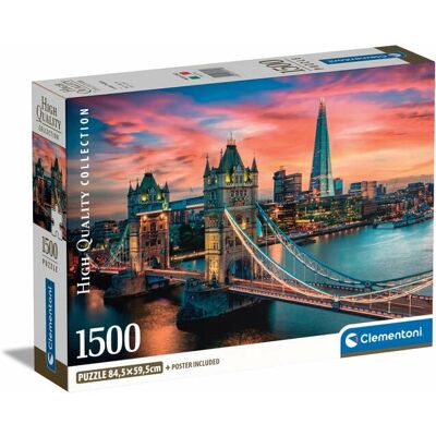 Clementoni London Twilight 1500 Puzzle - Puzzle Clementoni London Twilight 1500 Puzzle - Puzzle