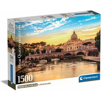 Clementoni Rome 1500 Pieces Jigsaw Puzzle - High Quality Collection Clementoni Rome 1500 Pieces Jigsaw Puzzle - High Quality Collection