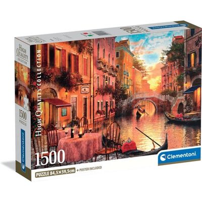 Clementoni 31743 Město Benátek 1500 Dílů Puzzle Clementoni 31743 Město Benátek 1500 Dílů Puzzle
