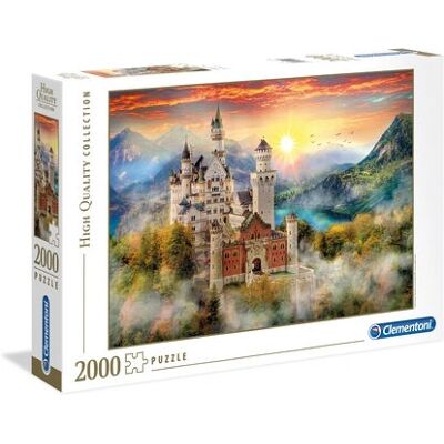 Quebra-cabeça Neuschwanstein 2000 peças - Cidade Quebra-cabeça Neuschwanstein 2000 peças - Cidade