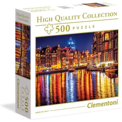 Clementoni Amsterdam High Quality 500 Pieces Puzzle Clementoni Amsterdam High Quality 500 Pieces Puzzle
