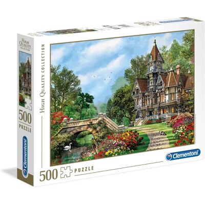 Clementoni Ancien Pavillon Fluvial Collection Haute Qualité 500 Pièces - Publicité Clementoni Ancien Pavillon Fluvial Collection Haute Qualité 500 Pièces - Publicité
