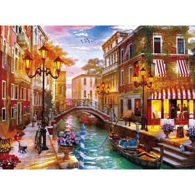 Clementoni Solnedgång över Venedig Pussel 500 bitar Clementoni Solnedgång över Venedig Pussel 500 bitar