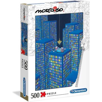 Clementoni Mordillo Puzzle de 500 Pièces Dîner - Puzzle - Publicité Clementoni Mordillo Puzzle de 500 Pièces Dîner - Puzzle - Publicité