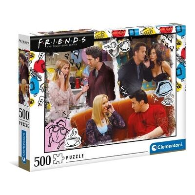 Clementoni Friends 500pc Jigsaw Puzzle - TV Show Clementoni Friends 500pc Jigsaw Puzzle - TV Show