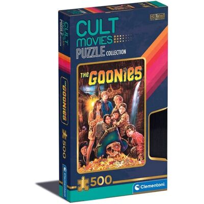 Clementoni 35115 Puzzle - Les Goonies - 500 pièces - Collection Puzzle - Publicité Clementoni 35115 Puzzle - Les Goonies - 500 pièces - Collection Puzzle - Publicité