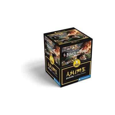 Puzzle Attack on Titan de Clementoni - 500 pièces - Boîte cadeau anime Puzzle Attack on Titan de Clementoni - 500 pièces - Boîte cadeau anime