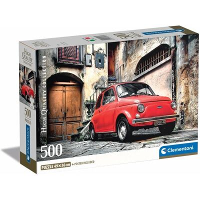 Clementoni Cinquecento 500-bitars Fordons Pussel - Pussel Clementoni Cinquecento 500-bitars Fordons Pussel - Pussel