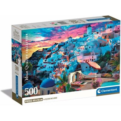 Clementoni Görögország Kilátás Puzzle 500 Darab - High Quality Collection Clementoni Görögország Kilátás Puzzle 500 Darab - High Quality Collection