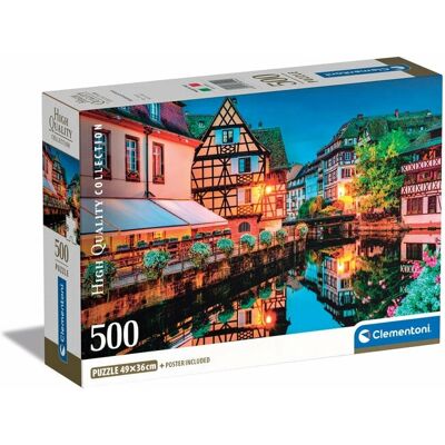 Clementoni Strasbourg Gamla Stan Pussel - 500 Bitar Clementoni Strasbourg Gamla Stan Pussel - 500 Bitar