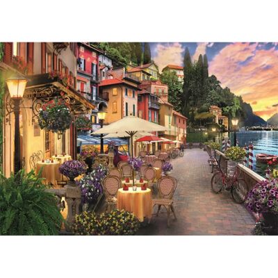 Clementoni Lake Como 500-delars pussel - Pussel Clementoni Lake Como 500-delars pussel - Pussel