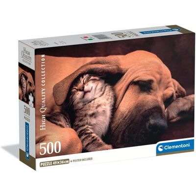 Clementoni 35583 Djurpussel - 500 bitar - High Quality Collection Clementoni 35583 Djurpussel - 500 bitar - High Quality Collection