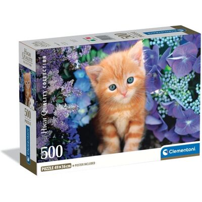 Clementoni 35585 Ginger Pussel - 500 st Djur Clementoni 35585 Ginger Pussel - 500 st Djur
