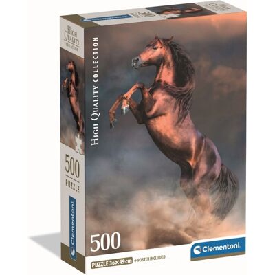 Clementoni Puzzle Cheval Rouge Sauvage 500 pièces Clementoni Puzzle Cheval Rouge Sauvage 500 pièces