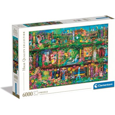 Clementoni Étagère de Jardin 6000 Pièces Puzzle Clementoni Étagère de Jardin 6000 Pièces Puzzle