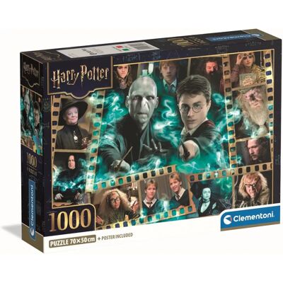 Clementoni 37048 Pussel - 1000 Delar, Harry Potter Clementoni 37048 Pussel - 1000 Delar, Harry Potter