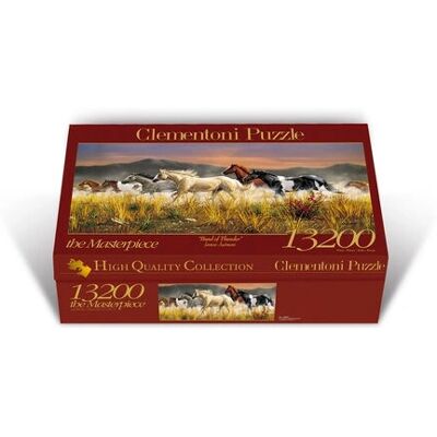 Clementoni Modell 13200 - Pferde - Puzzlematte Clementoni Modell 13200 - Pferde - Puzzlematte