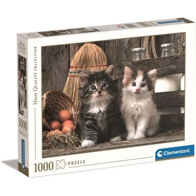 Puzzle de Chatons Mignons Clementoni - 1000 Pièces à partir de 12 ans Puzzle de Chatons Mignons Clementoni - 1000 Pièces à partir de 12 ans