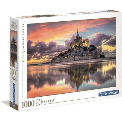 Clementoni Mont Saint Michel 1000 Pieces Puzzle - High Quality Clementoni Mont Saint Michel 1000 Pieces Puzzle - High Quality