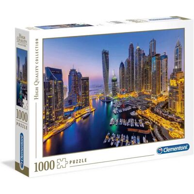 Puzzle Clementoni Dubai - 1000 Pièces - Collection de Haute Qualité - Publicité Puzzle Clementoni Dubai - 1000 Pièces - Collection de Haute Qualité - Publicité