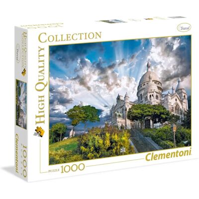 Puzzle de 1000 pièces Montmartre Clementoni - Collection Haute Qualité - Publicité Puzzle de 1000 pièces Montmartre Clementoni - Collection Haute Qualité - Publicité
