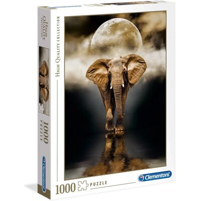 Clementoni L'Éléphant Puzzle - 1000 Pièces - Puzzle Animal - Publicité Clementoni L'Éléphant Puzzle - 1000 Pièces - Puzzle Animal - Publicité