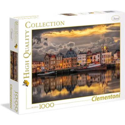 Clementoni 39421 Puzzle Ville 1000 pcs - Puzzle - Publicité Clementoni 39421 Puzzle Ville 1000 pcs - Puzzle - Publicité