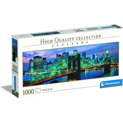 Clementoni Model 39434 - Panorama Puzzle - Brooklyn Bridge - 1000 Pieces Clementoni Model 39434 - Panorama Puzzle - Brooklyn Bridge - 1000 Pieces