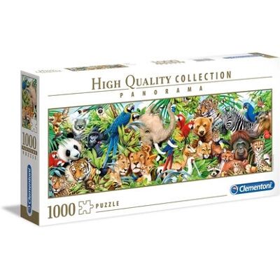 Clementoni 39517 Quebra-cabeça - Animais - 1000 peças Clementoni 39517 Quebra-cabeça - Animais - 1000 peças