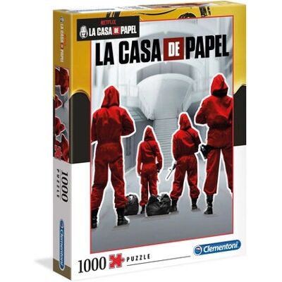 Clementoni 39532 Puzzle - La Casa De Papel - 1000 dílků - Itálie Clementoni 39532 Puzzle - La Casa De Papel - 1000 dílků - Itálie