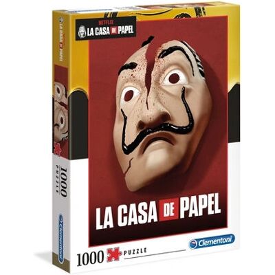 Puzzle Clementoni La Casa de Papel 1000 pièces - Puzzle - Publicité Puzzle Clementoni La Casa de Papel 1000 pièces - Puzzle - Publicité