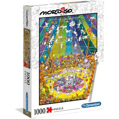 Clementoni 39536 Puzzle - Cirque - 1000 pièces - Publicité Clementoni 39536 Puzzle - Cirque - 1000 pièces - Publicité